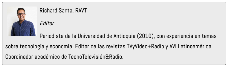 Richard Santa, RAVT - Editor